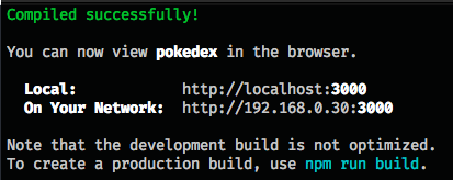 
        Create-React-App started in the terminal
      